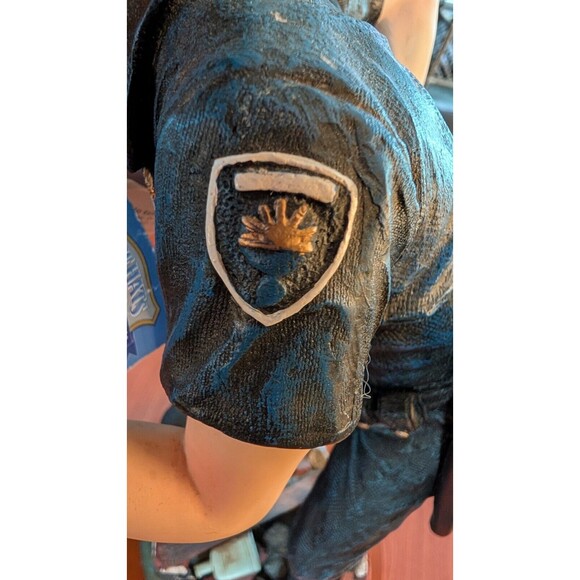 Blue Hats of Bravery "Requesting Backup" w/Tag (1999) number #3872/4800 RARE 18" - Picture 8 of 16